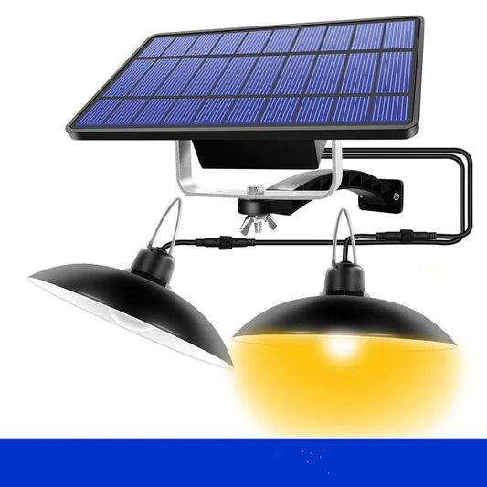 Bombilla LED Solar con Panel y Control Remoto - Iluminación para Apagones