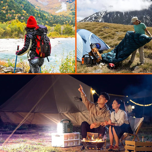 Estación de Energía Portátil 155Wh 42000mAh - Power Station para Apagones