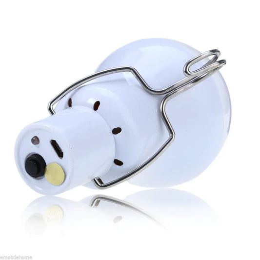 Bombilla LED Solar con Panel - Iluminación Portátil para Apagones y Emergencias