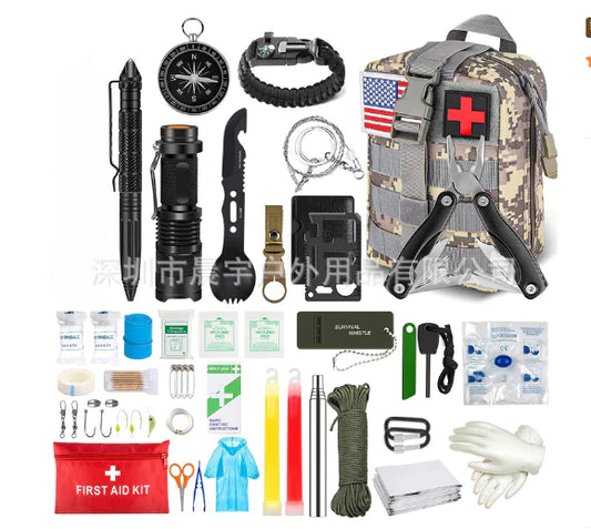 Kit de Primeros Auxilios de Emergencia - Esencial para Apagones y Desastres