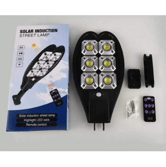 Lámpara LED Solar con Sensor de Movimiento - Seguridad Durante Apagones