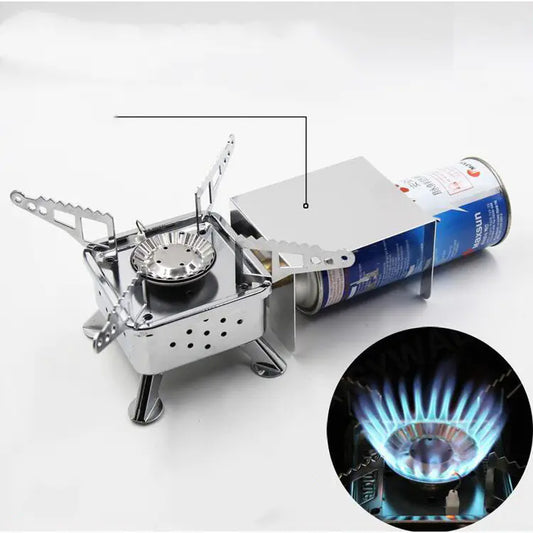 Estufa de Gas Portátil con Encendido Electrónico - Para Emergencias y Apagones