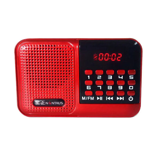 Altavoz Portátil Mini Jinzheng S61 con Radio FM y Reproductor MP3